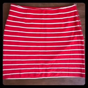 Striped Banana Republic Pencil Skirt- Sz 12